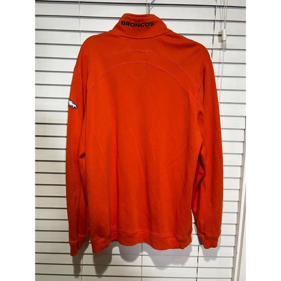 Tommy Bahama Denver Broncos 1/4 Zip Pullover - Size M - Picture 4 of 4